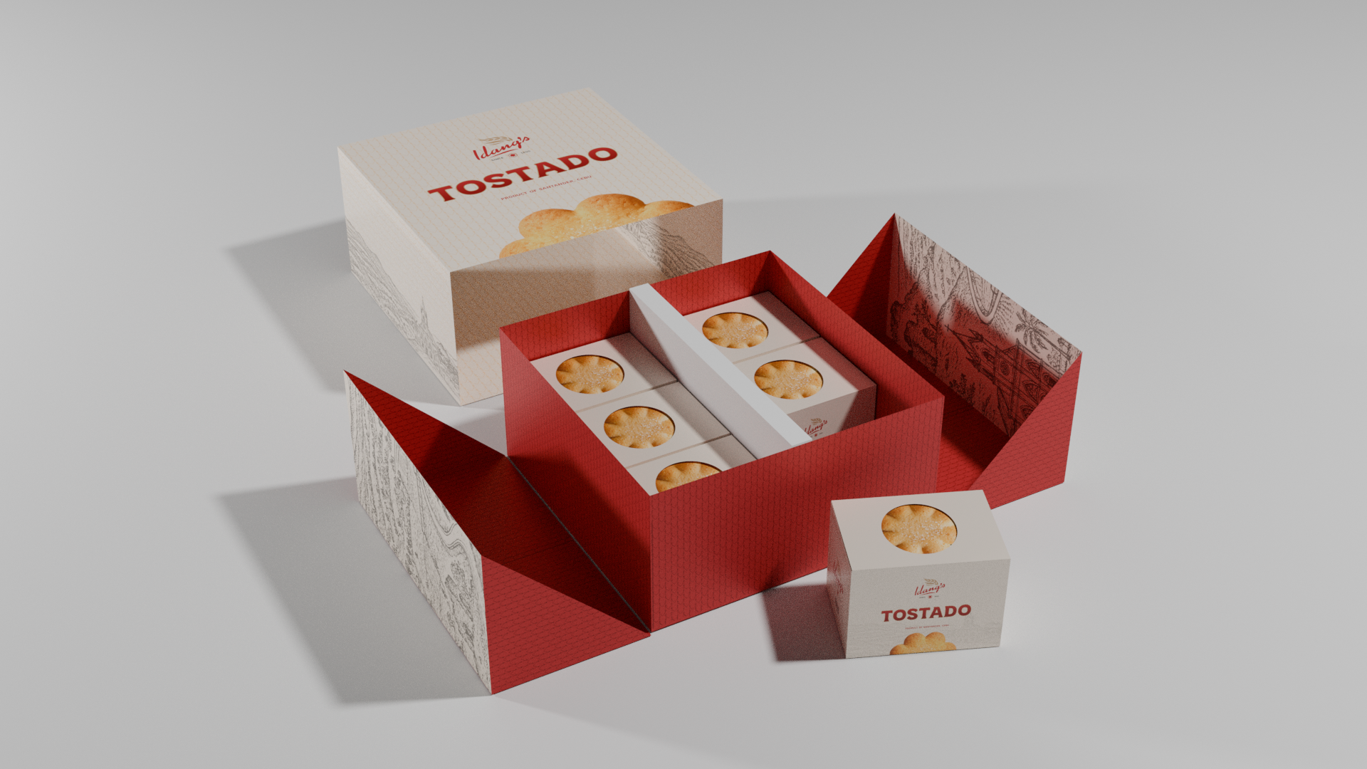 Idang's Tostado Packaging